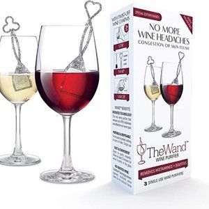 PureWine Wand Purifier Removes Histamines and Sulfites - 3 pack